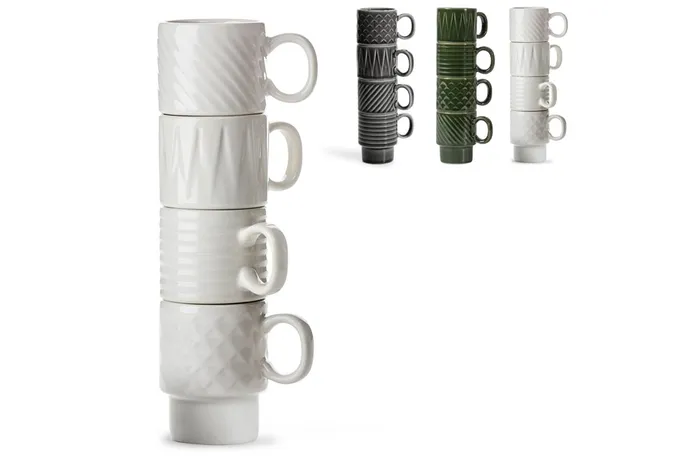 Sagaform Coffee & More Espresso Mug 4-pcs 100ml