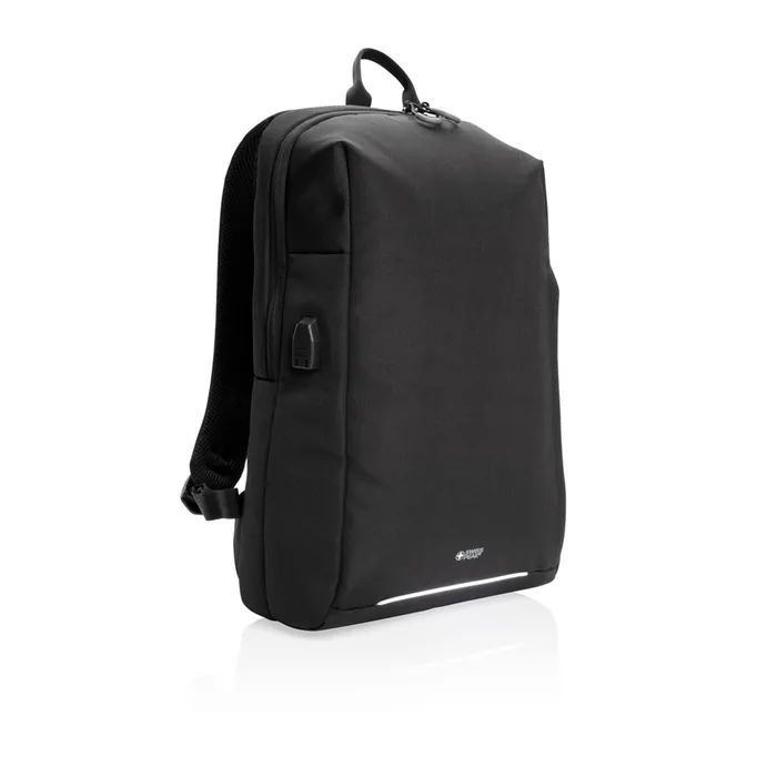 Swiss Peak  RFID and USB A laptop backpack