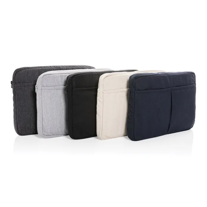 Pochette ordinateur 15,6'' en coton recyclé AWARE™ Laluka