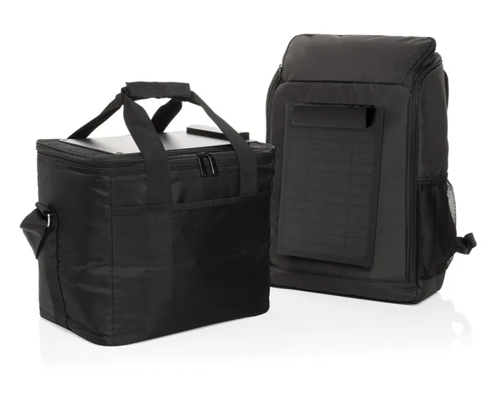 Pedro   deluxe cooler bag with 5W solar panel