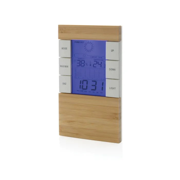 Utah  rplastic and bamboo weather station