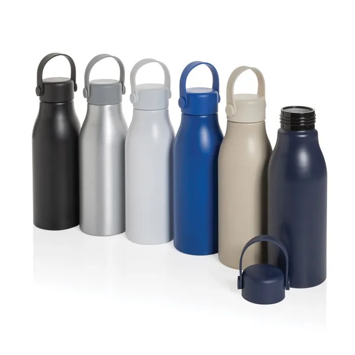 Pluto  gecertificeerd recycled aluminium waterfles 680ml