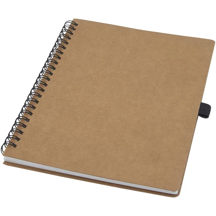 Cobble A5 wire-o  notebook with stone paper