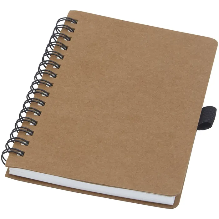 Cobble A6 wire-o  notebook with stone paper